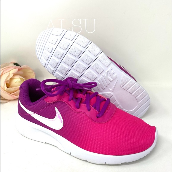 Nike Tanjun Print Running Pink K/W AUTHENTIC - Picture 3 of 8